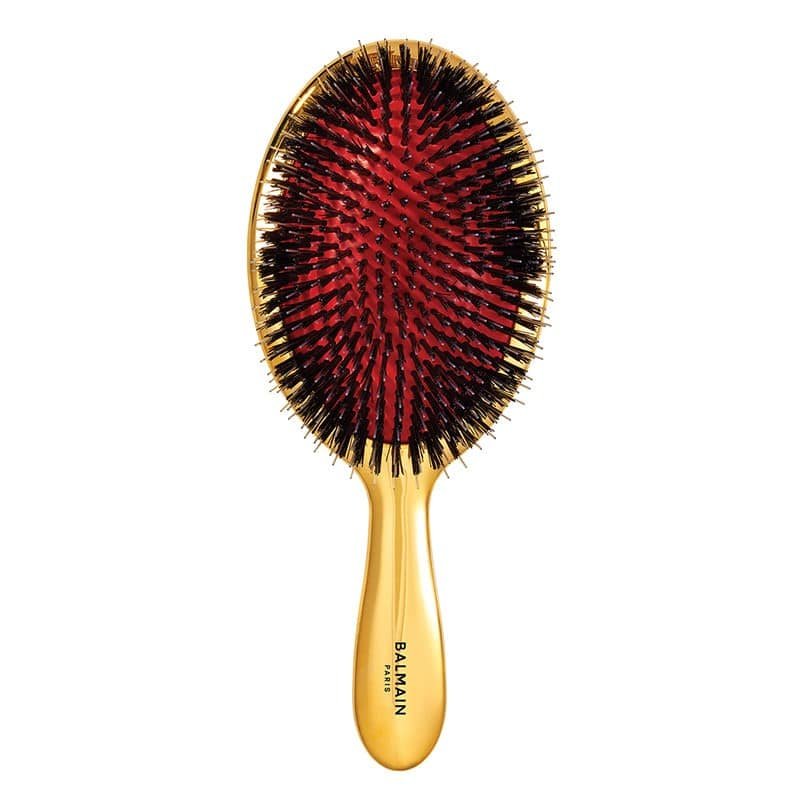 balmain golden boar hair spa brush