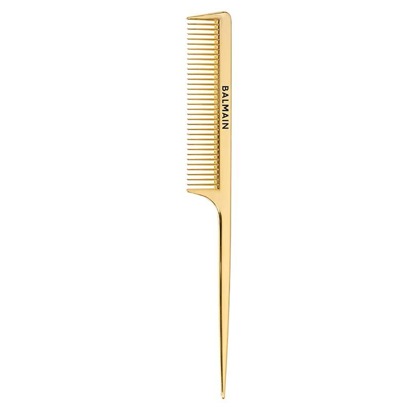 balmain golden tail comb