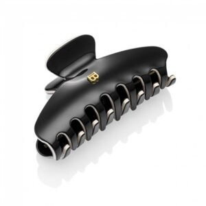balmain cellulose acetate pince a cheveux medium black