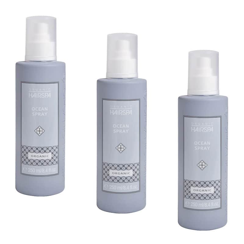 Organic Hairspa Ocean Spray 250ml x 3